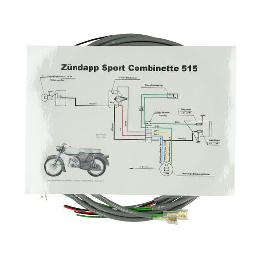 Kabelboom Sport Combinette Grijs Zundapp 515