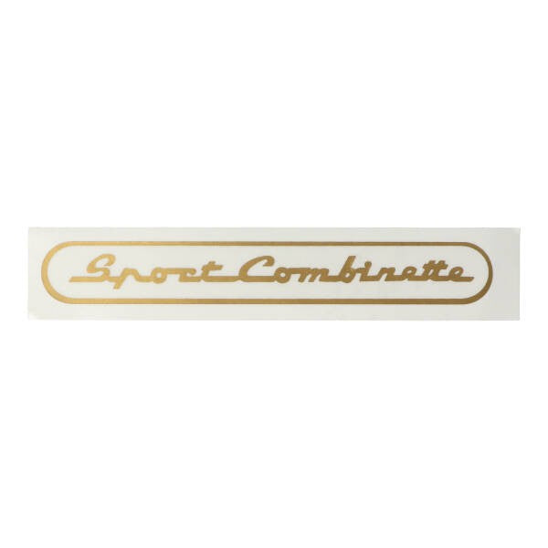 Sticker Goud Sport Combinette, Zundapp