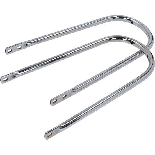 Spatbordsteunset (Made In EU) A-kwaliteit Chroom Zundapp 517