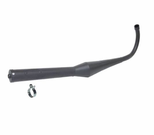 Uitlaat Bullet Race (Made In EU) EVO-1 36mm Zwart Zundapp