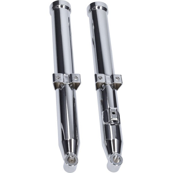 Buitenpootset Voorvork Links/rechts Chroom Gts, Zundapp 529-12.626/628
