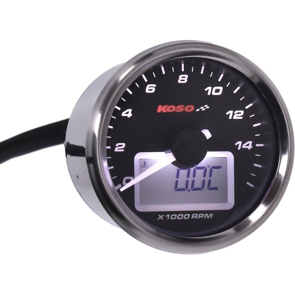 Toerenteller Koso 14.000RPM GP-Style 55mm Univ