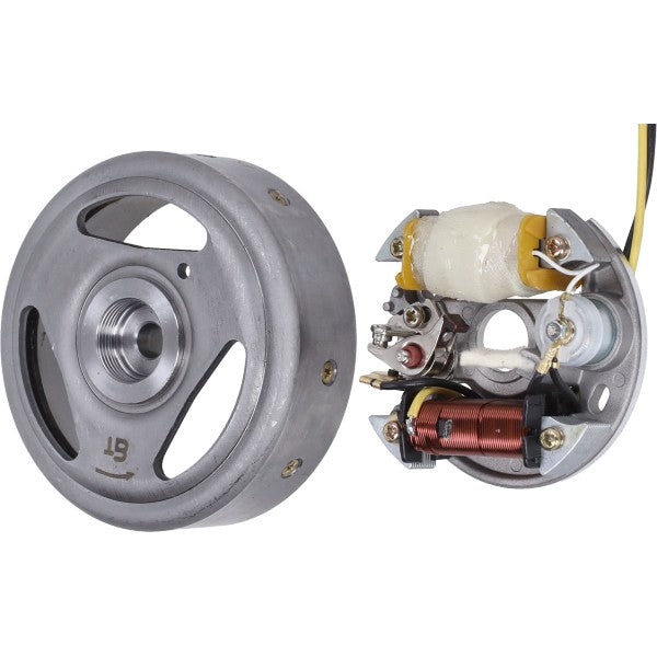 Ontsteking+vliegwiel Type Noris COMBINETE423/COMBIMOT/MOTOR KM48/50 ILO-G50/SPARTA/DKW 85mm Zundapp