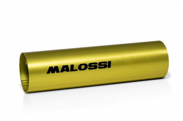 Malossi MHR nademperhuls uitlaat 60mm geel/alu 3219348BY