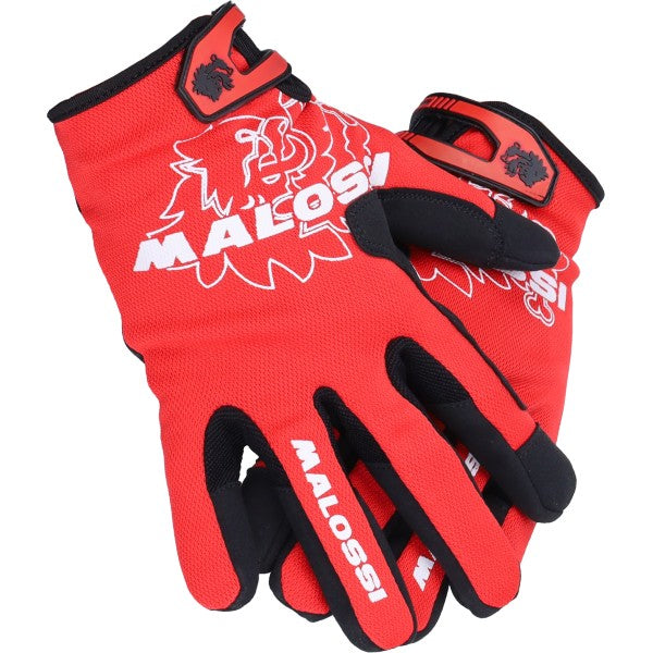 Malossi werkplaatshandschoenen set S rood 3917727.30