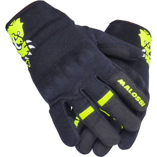 Malossi handschoenset M zwart/geel 3919252.Y4