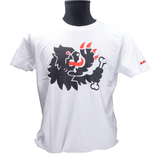 Malossi T-shirt Leeuw Wit L 4114651.W5