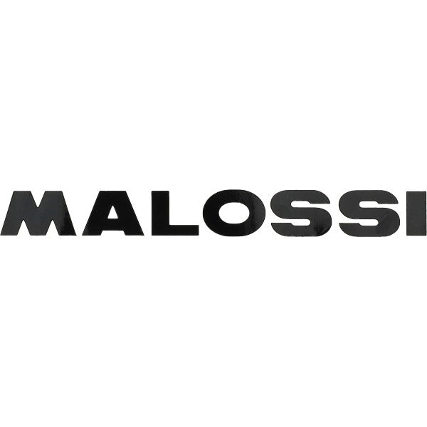 Malossi woordsticker 14 cm zwart 339776