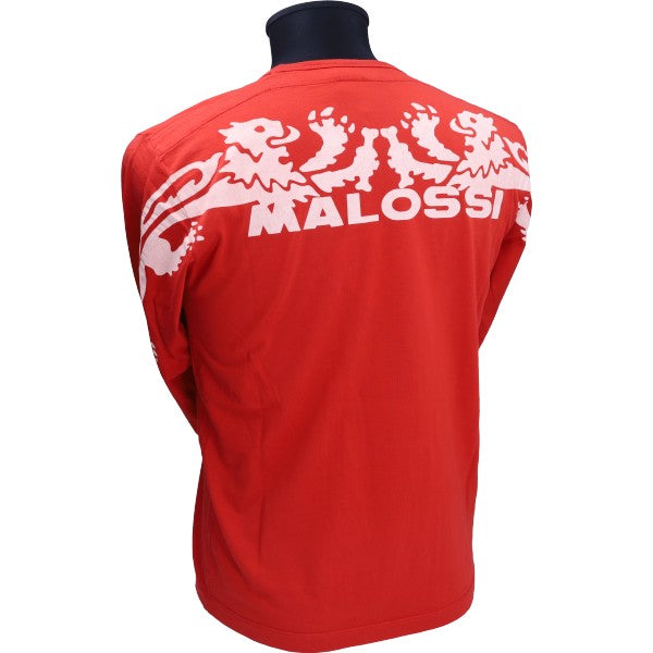 Malossi T-shirt lange mouwen rood maat S 4115281.r3
