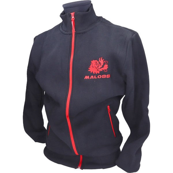 Malossi sweater met rits XL zwart 4118542.60