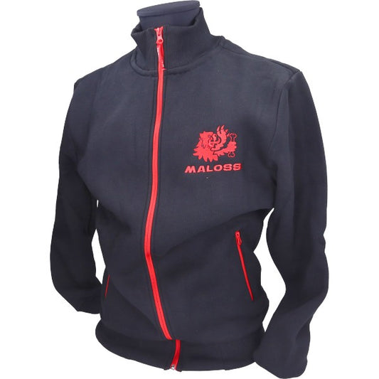 Malossi sweater met rits XL zwart 4118542.60