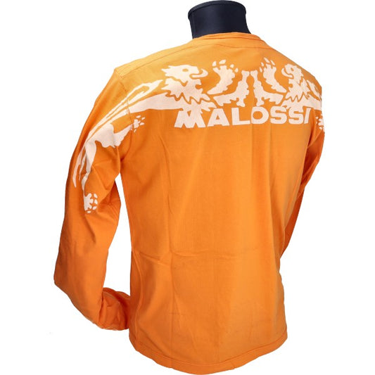 Malossi T-shirt lange mouwen oranje M 4115281.O4