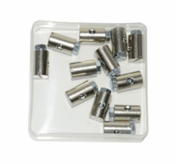Schroefnippel 10x16 mm – 12 stuks