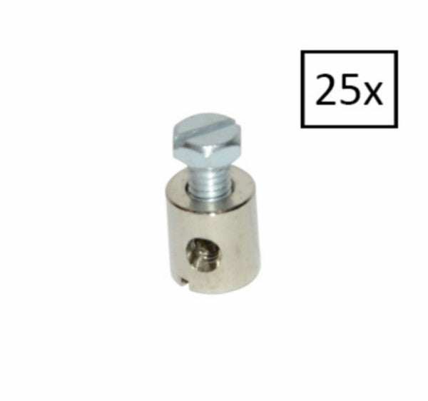Schroefnippel 8x9 mm Bofix - 25 stuks