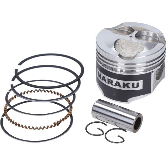 Zuiger Naraku NK104.52 voor cilinder NK104.42 80cc Piaggio 4T 3V i-get