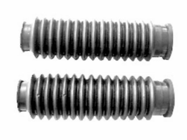 Voorvorkrubberset 205mm Zwart Zundapp