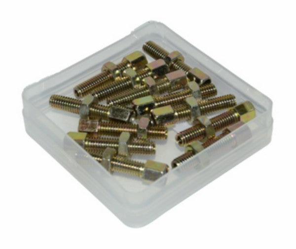 Kabelstelbout M6x25 mm voor binnen-/buitenkabel 12 stuks