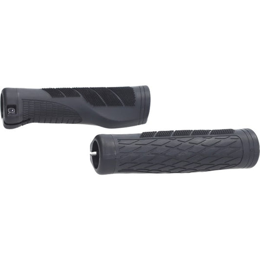 Handvatset + Klem Ring Stuur Diameter 22mm Lengte 135/135MM 22mm Zwart 2PCS E-bike, Fiets, Fatbike