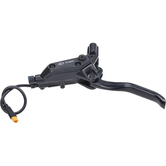 Remhendel + Pomp Hydraulisch V20 Logan, Stekker 2 Polig (Ronde Stekker) Links Fatbike
