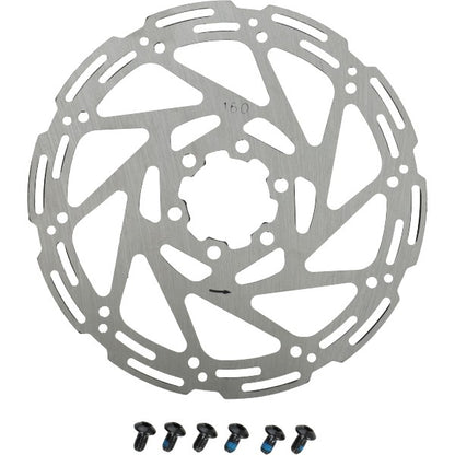 Remschijf 6-GAATS L 160mm 2.3mm V8 - V20 Voor/achter Fatbike