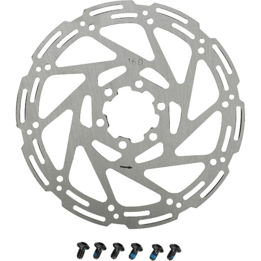 Remschijf 6-GAATS L 160mm 2.3mm V8 - V20 Voor/achter Fatbike