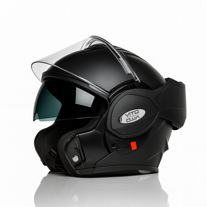 Vito Systeemhelm Reverse Mat Zwart + Gratis Pinlock – ECE 22.06