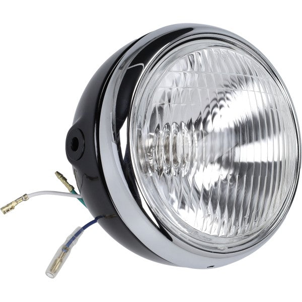 Koplamp Rond Compleet Yamaha 145mm Zwart FS1