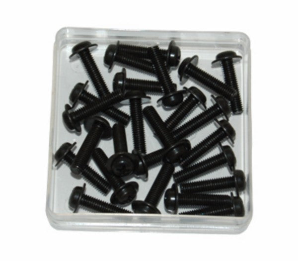 Speednutbout M5 x 20 mm zwart - 25 stuks