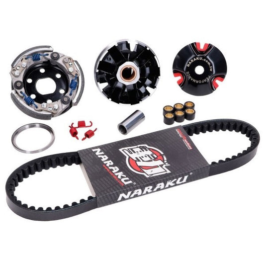 Variokit Naraku Set V-snaar 2T Minarelli Hor+vert, Sco Malaguti, Sco Yamaha KIT.A.49055