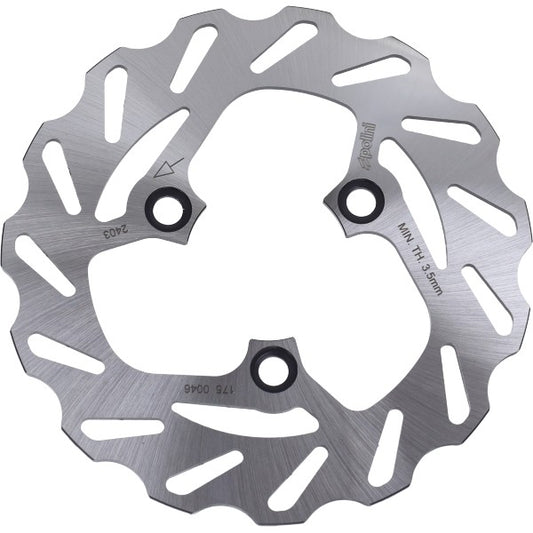 Remschijf Polini Wave 3-GAATS Voor+achter 190mm Aerox, Beta, Bws, Jog-rr, Mbk Booster, Mbk Nitro, Speedfight 175.0067