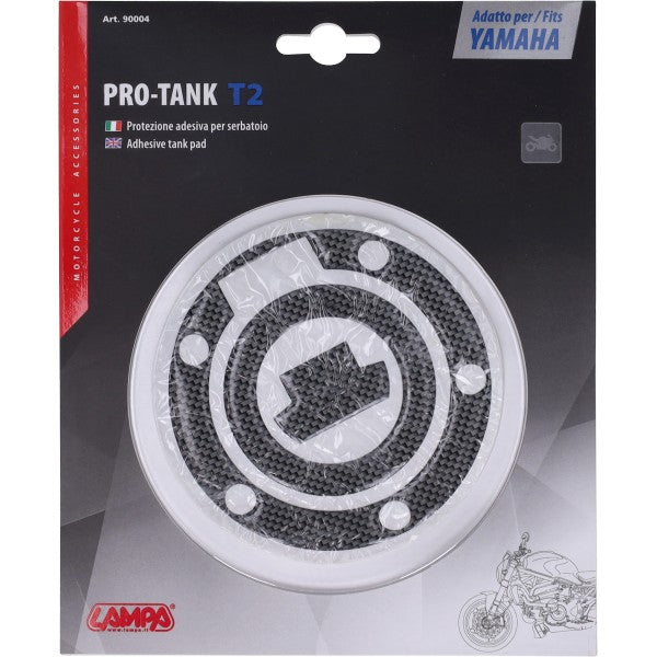 Sticker Lampa Tankdop Carbon Yamaha 90004