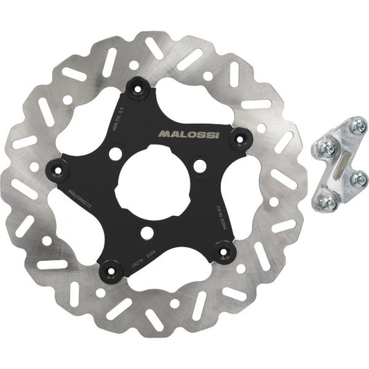 Remschijf Malossi 3-GAATS + Adapter Whoop Disc voor 250mm Aerox 6219288