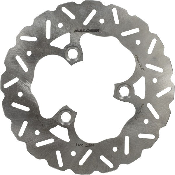 Remschijf Malossi 3-GAATS Wave Whoop Disc voor 190mm Bws, Mbk Booster, Slider 6219477B