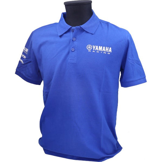 Polo-shirt Yamaha Origineel [Racing] L Blauw B24PB112E00L