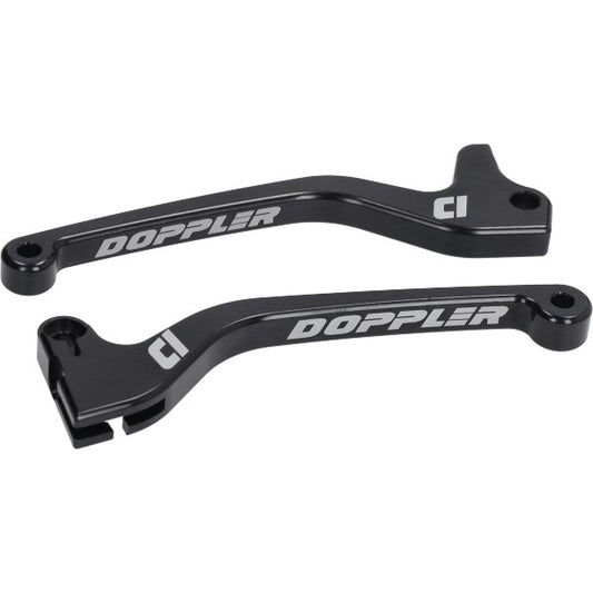 Greepset Doppler Rem + Koppeling Cnc Zwart Yamaha, Bws, Jog, Slider, Mbk Booster, Stunt 502010
