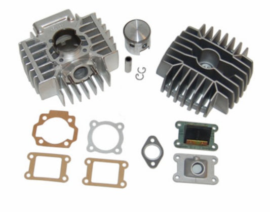 Cilinder met Kop Gilardoni Aluminium Nikasil Compleet 74cc 47mm Puch, Puch Maxi, X30, Condor, Monza