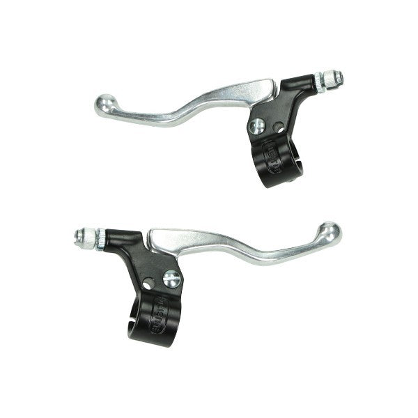 Hendel Lusito Set Kort (Made In EU) Alu/zwart Bromfiets, Camino, Puch Maxi
