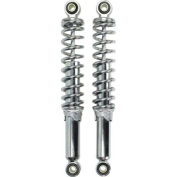Schokbrekerset DMP 300mm Chroom Camino, Citta, Puch Maxi, Tomos