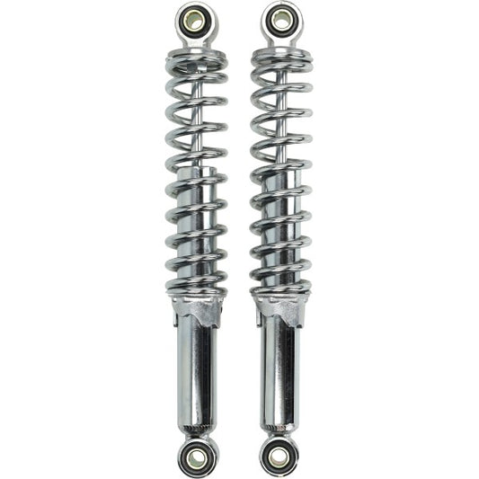 Schokbrekerset DMP 300mm Chroom Camino, Citta, Puch Maxi, Tomos