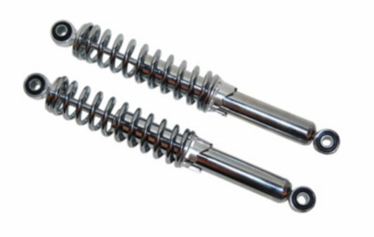 Schokbrekerset DMP Verstelbaar 320mm Chroom Camino, Citta, Puch Maxi, Tomos
