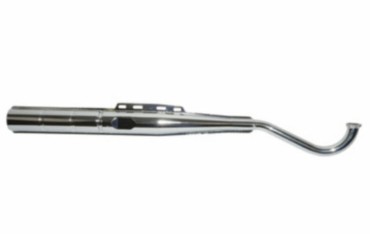 Uitlaat Tecno Origineel Model 28mm Chroom Puch Maxi