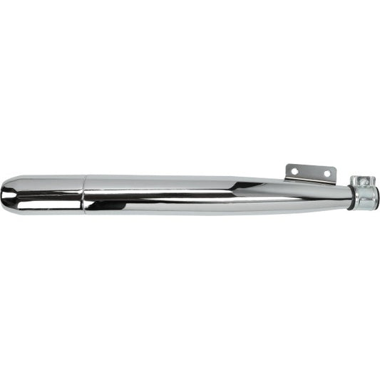 Uitlaat Demper 28mm Bij Bocht 60mm Chroom VS50, MV50, Puch
