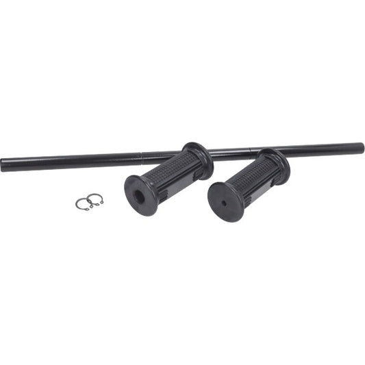 Voetsteunbeugel DMP + Rubbers Zwart Puch Maxi