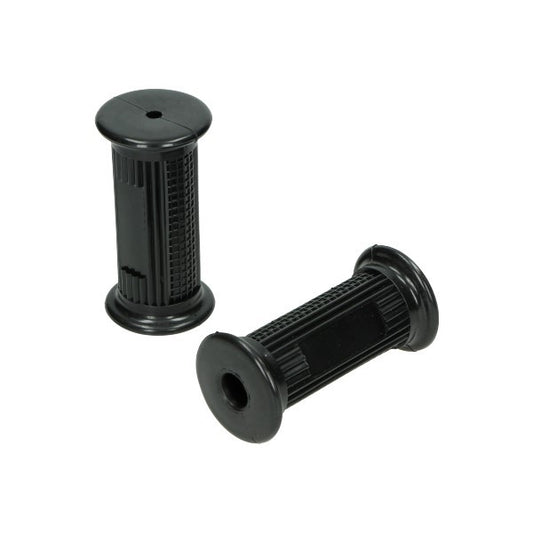 Voetsteunrubberset Zwart Camino, Puch Maxi