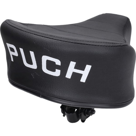 Zadel met Opdruk (Made In EU) Dik Model Zwart Puch Maxi