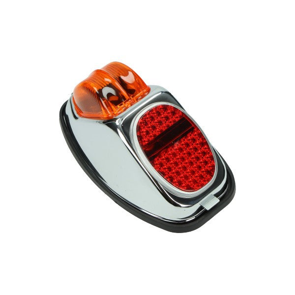 Achterlicht Puch Hella Chroom MV50