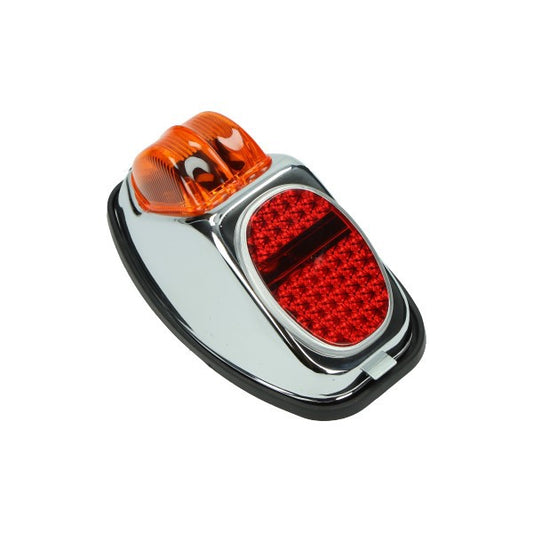 Achterlicht Puch Hella Chroom MV50