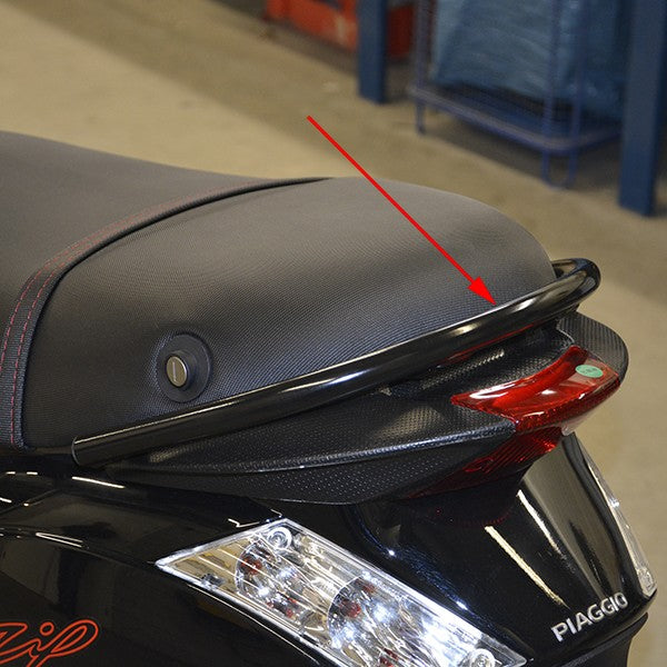Oppakbeugel Regia (Made In EU) Achter Zwart Glans Piaggio, ZIP2000