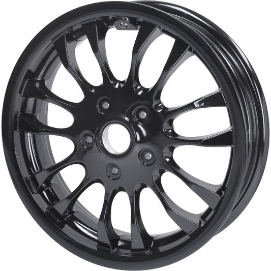 Voorwiel Piaggio Origineel 12 Inch EURO-2/4/5 Zwart Glans Sprint Sport 1C00289500090