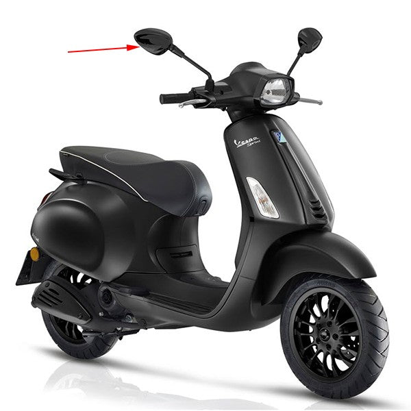 Spiegel Piaggio Origineel Rechts [Notte] Zwart Sprint, Sprint 4T (EURO4) CM262014